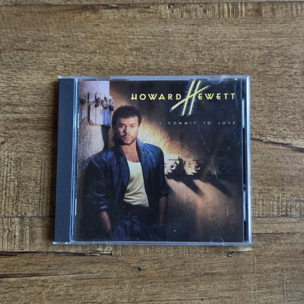 Vtg 1986 Howard Hewett I Commit to Love CD